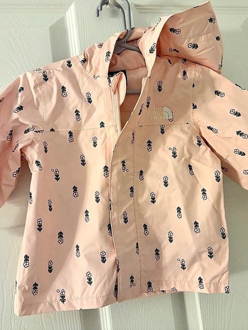 The North Face Baby Antora Rain Jacket Pink Floral 6-12M